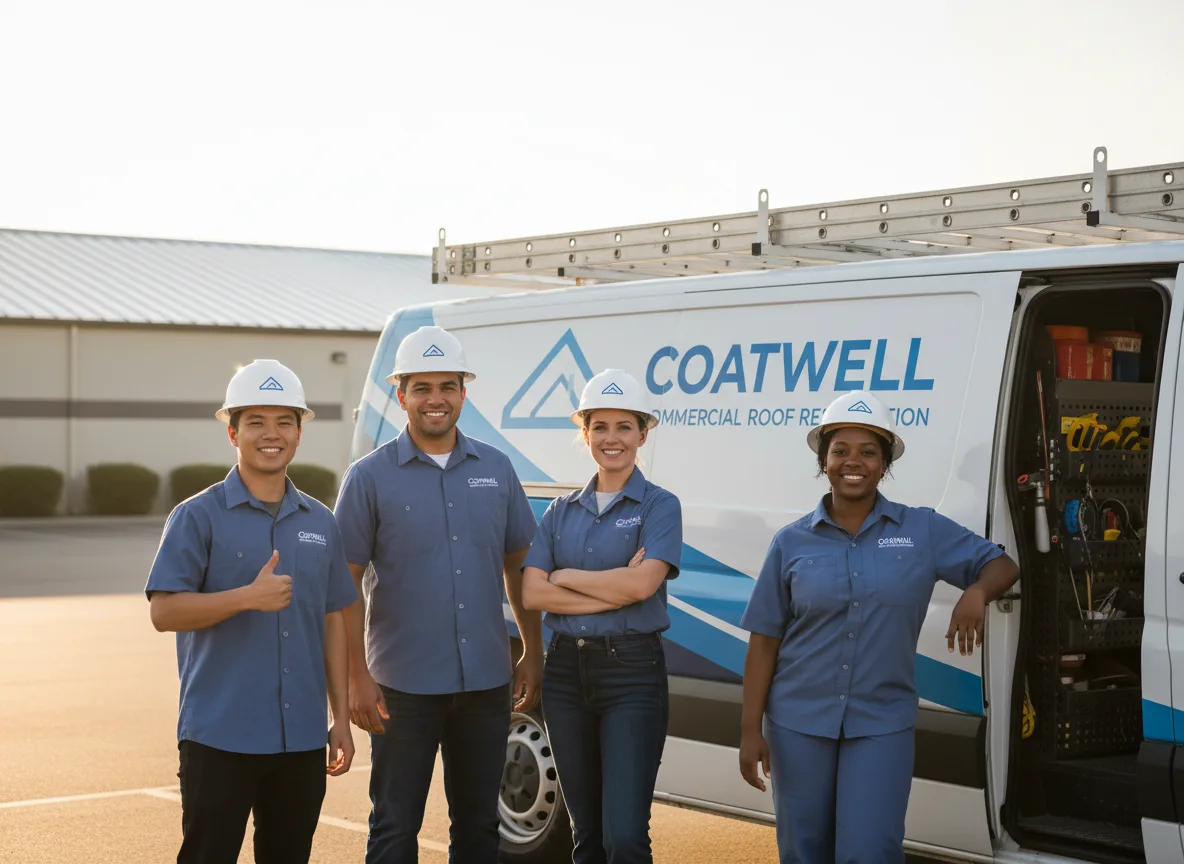 Commercial roof coating company in Hiram, ME